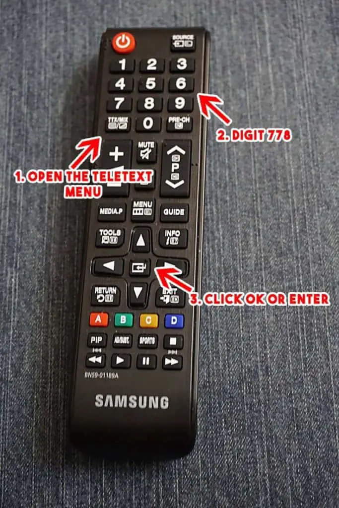 Black remote controller samsung